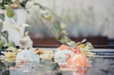 Preview: 4er Set Mini Schwimmfische